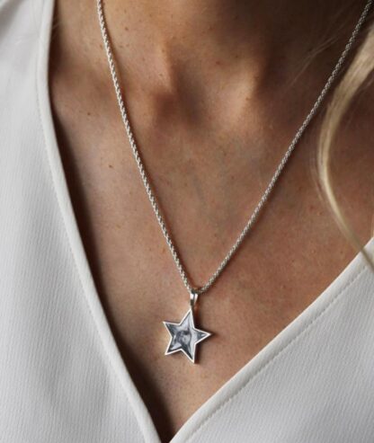Tutti & Co Asta Necklace Silver (NE567S)
