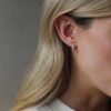 Tutti & Co Glimmer Earrings Gold (EA471G) - Image 2
