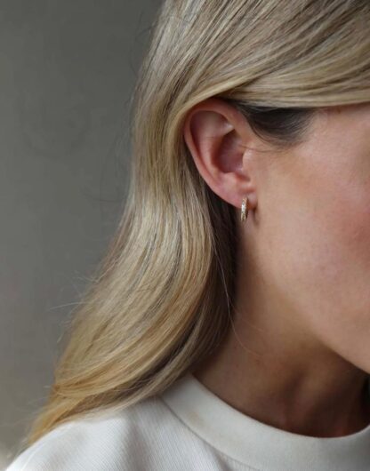 Tutti & Co Glimmer Earrings Gold (EA471G) - Image 2