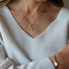 Tutti & Co Midnight Necklace Gold (NE541G) - Image 2