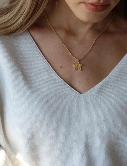 Tutti & Co Midnight Necklace Gold (NE541G)
