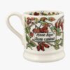 Emma Bridgewater Birds in The Hedgerow Rosehip and Robin 1/2 Pint Mug - Image 3