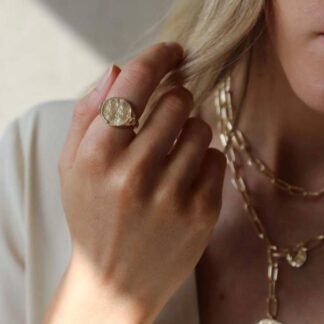 Tutti & Seashore Ring Gold (RN313G)