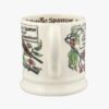 Emma Bridgewater Birds in The Hedgerow Spindle and House Sparrow 1/2 Pint Mug - Image 4