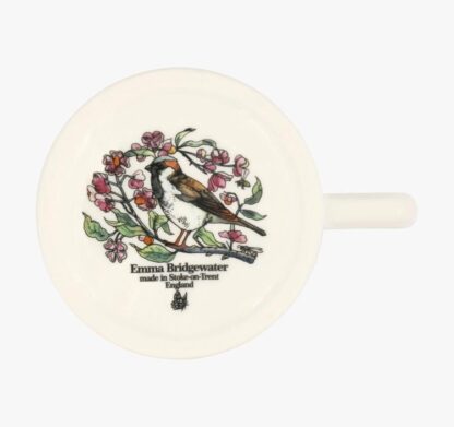 Emma Bridgewater Birds in The Hedgerow Spindle and House Sparrow 1/2 Pint Mug - Image 6