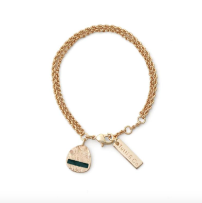 Tutti & Co Pine Bracelet Gold (BR565G) - Image 3