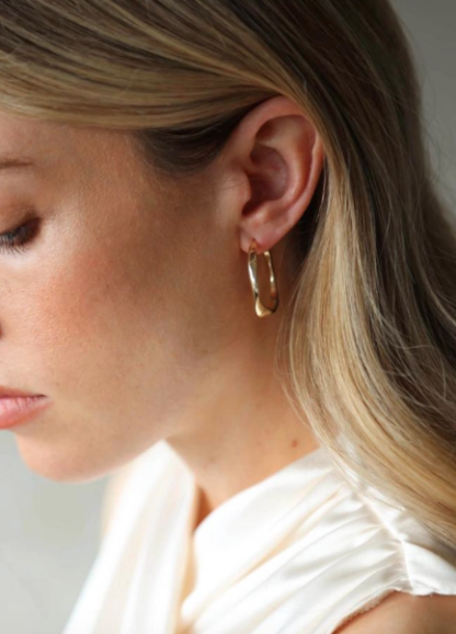 Tutti & Co Juniper Earrings Gold (EA477G) - Image 2