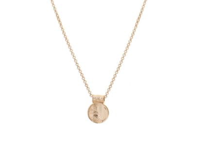 Tutti & Co Coin Necklace Gold (NE570G) O - Image 2