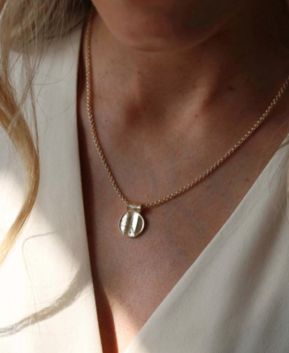 Tutti & Co Coin Necklace Gold (NE570G) O
