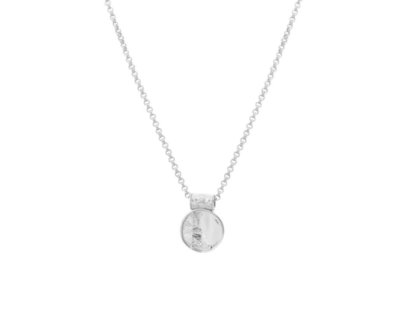 Tutti & Co Coin Necklace Silver (NE570S) - Image 2