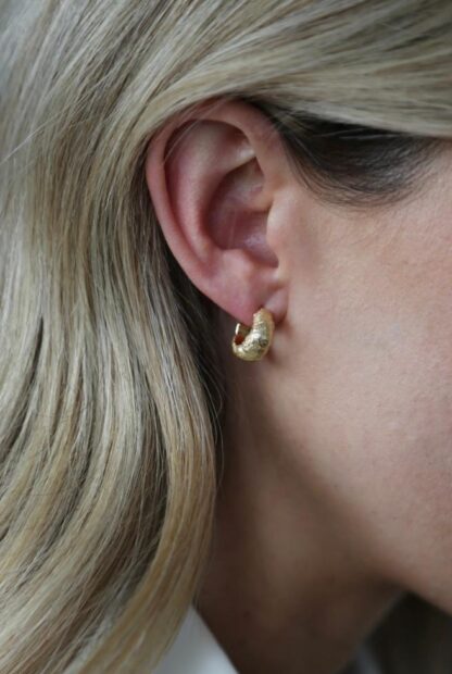 Tutti & Co Cast Earrings Gold (EA475G)