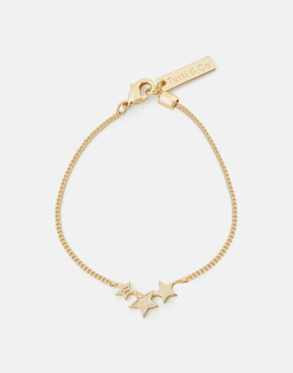 Tutti & Co Celeste Bracelet Gold (BR561G) - Image 2