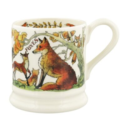 Emma Bridgewater In The Woods Fox & Jay 1/2 Pint Mug
