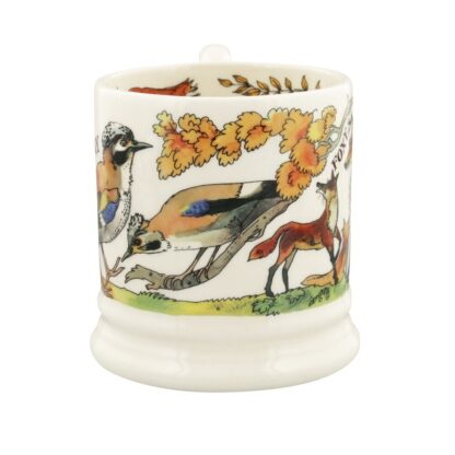 Emma Bridgewater In The Woods Fox & Jay 1/2 Pint Mug - Image 3