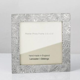 Lancaster & Gibbings Pewter Photo Frames at Gifted Boston Spa