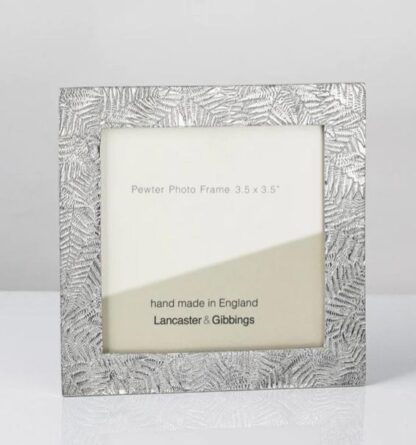 Lancaster & Gibbings Pewter Photo Frames at Gifted Boston Spa