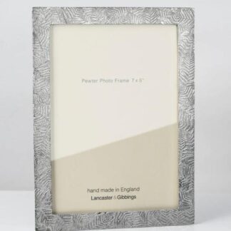 Lancaster & Gibbings Pewter Photo Frames at Gifted Boston Spa