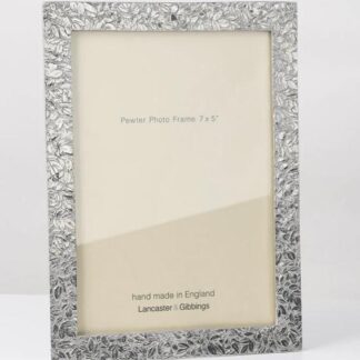 Lancaster & Gibbings Pewter Photo Frames at Gifted Boston Spa