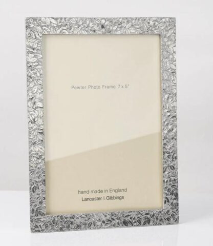 Lancaster & Gibbings Pewter Photo Frames at Gifted Boston Spa