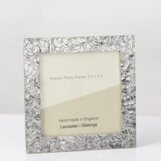 Lancaster & Gibbings Pewter Photo Frames at Gifted Boston Spa