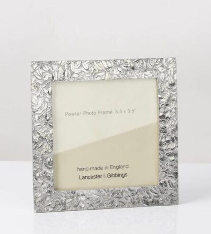 Lancaster & Gibbings Pewter Photo Frames at Gifted Boston Spa