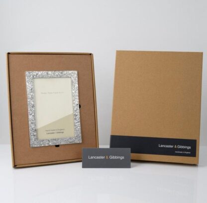 Lancaster & Gibbings Pewter Photo Frames at Gifted Boston Spa