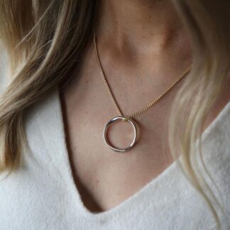 Tutti & Co Juniper Necklace Gold (NE562G)