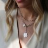 Tutti & Seashore Necklace Silver (NE566S)
