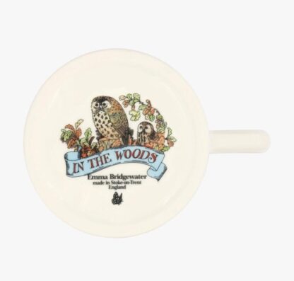 Emma Bridgewater In The Woods Owl and Stoat 1/2 Pint Mug - Image 7