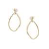 Tutti & Co Oyster Earrings Gold (EA478G) - Image 2