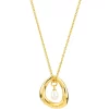 Claudia Bradby This To Shall Pass Pendant Gold Necklace - Image 3