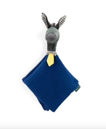 Moulin Roty Pomme des Bois Anatole the Donkey Muslin Comforter (675015) - Image 2