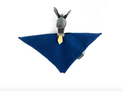 Moulin Roty Pomme des Bois Anatole the Donkey Muslin Comforter (675015) - Image 3