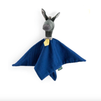 Moulin Roty Pomme des Bois Anatole the Donkey Muslin Comforter (675015)