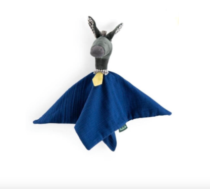 Moulin Roty Pomme des Bois Anatole the Donkey Muslin Comforter (675015)