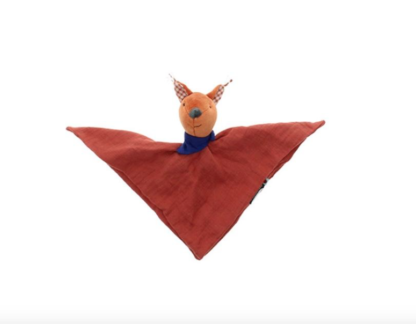 Moulin Roty Pomme des Bois Squirrel Muslin Comforter (675016)