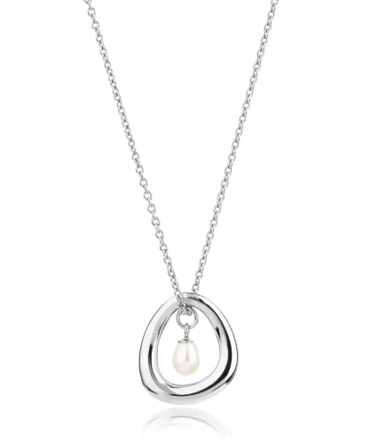Claudia Bradby This Too Shall Pass Pendant Silver Necklace - Image 3
