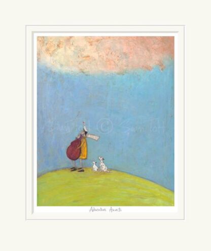 Sam Toft Print - Adventure Awaits - Gifted Boston Spa