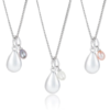 Claudia Bradby Mother and Child White Pearl Pendant Silver Necklace - Image 4