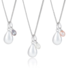 Claudia Bradby Mother and Child Grey Pearl Pendant Silver Necklace - Image 2