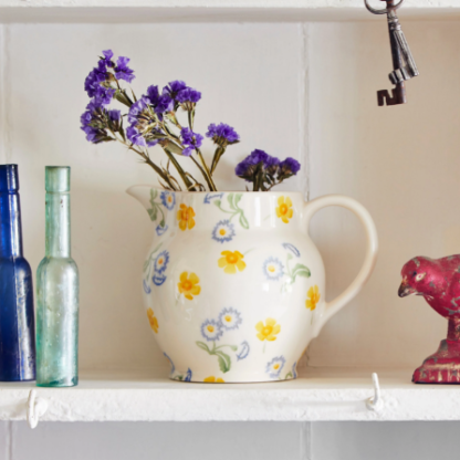 Emma Bridgewater Buttercup and Daisies 1 1/2 Pint Jug - Image 2