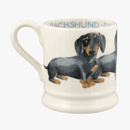 Emma Bridgewater Black and Tan Dachsund 1/2 Pint Mug - Image 3