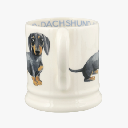 Emma Bridgewater Black and Tan Dachsund 1/2 Pint Mug - Image 4