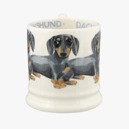 Emma Bridgewater Black and Tan Dachsund 1/2 Pint Mug - Image 5