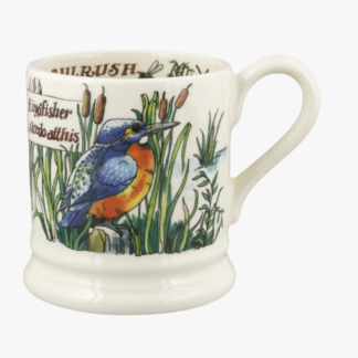 Emma Bridgewater Kingfisher and Bulrush 1/2 Pint Mug