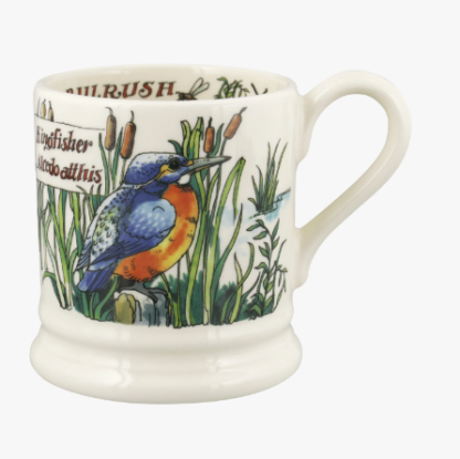 Emma Bridgewater Kingfisher and Bulrush 1/2 Pint Mug