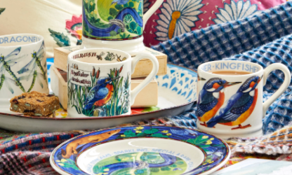 Emma Bridgewater Kingfisher and Bulrush 1/2 Pint Mug - Image 3