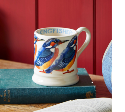 Emma Bridgewater Kingfisher 1/2 Pint Mug - Image 2