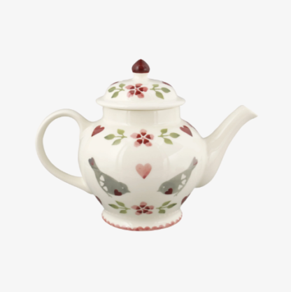 Emma Bridgewater Lovebirds 3 Mug Teapot - Image 3