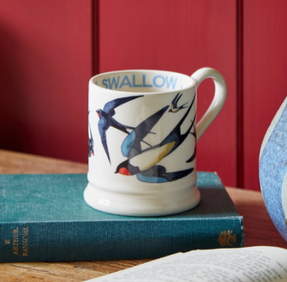 Emma Bridgewater Swallow 1/2 Pint Mug - Image 2